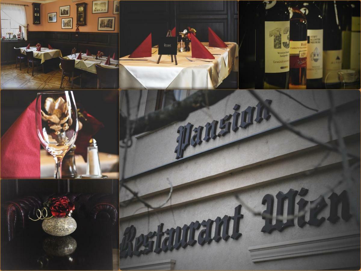 Restaurant Pansion Wien Cierny Brod Eksteriør billede